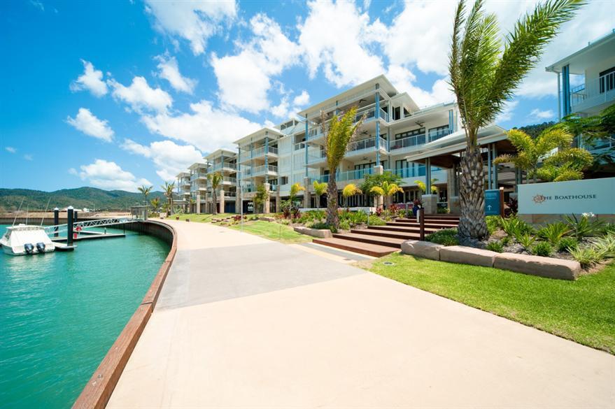 The Boathouse Apartments Airlie Beach Exteriör bild